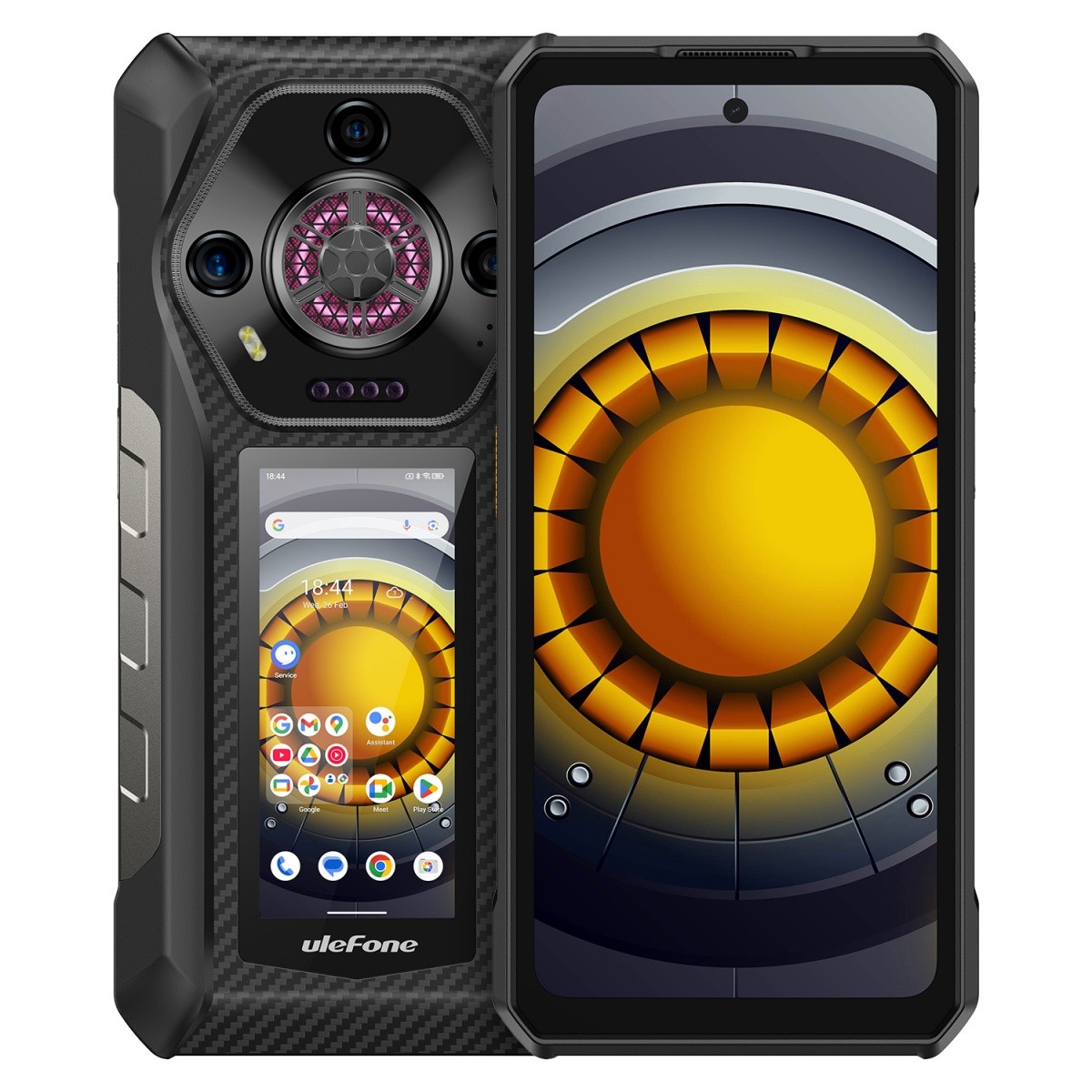 ULEFONE Armor 30 Pro 5G pametni telefon, 16/512GB, IP69K, črn