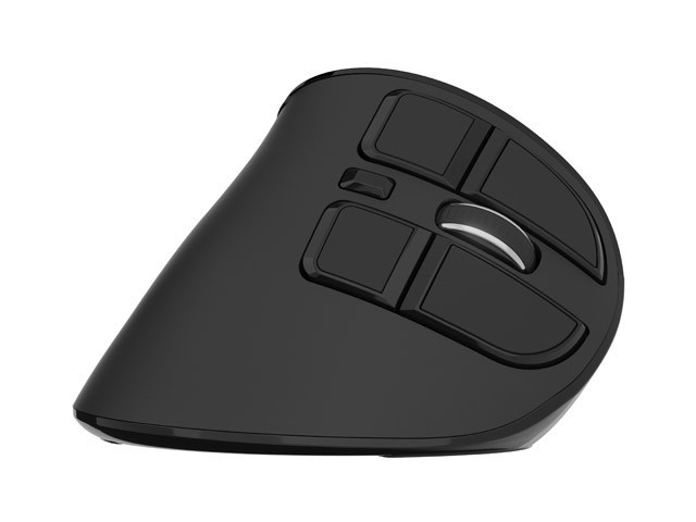 Natec EUPHONIE PRO vertikalna miška, 2400DPI, BT 5.0, brezžična, črna 5