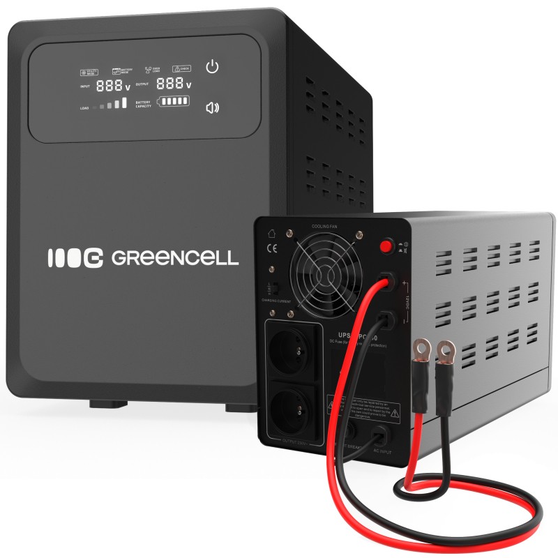 Zelena Cel PowerCore 800W UPS napajalnik (1200VA)