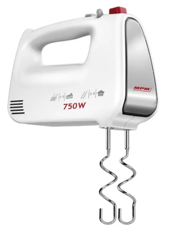 Ročni mešalnik bel 750W 2