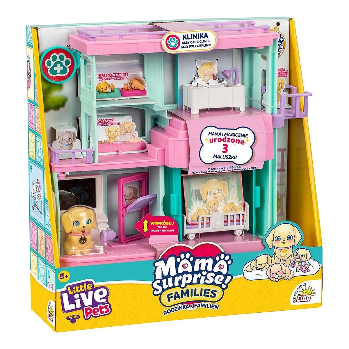Little Live Pets družinice: Klinika set z figuricami