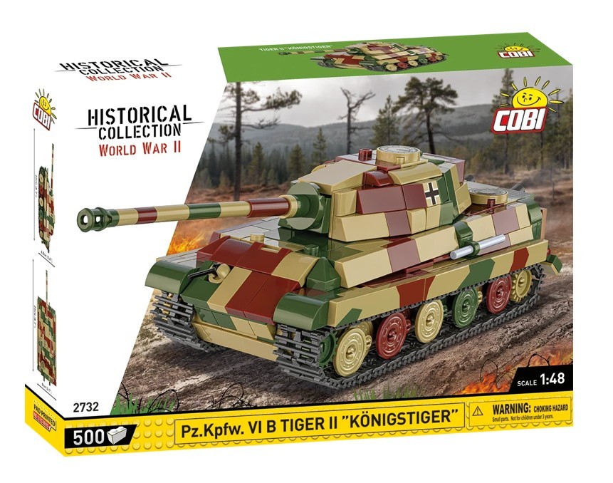 Cobi Klocki Panzerkampfwagen VI Tiger II Konigstiger (27322)