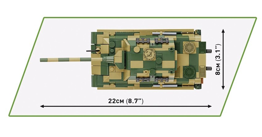 Cobi Klocki Panzerjager Tiger Ausf.B Jagdtiger (27339) 3