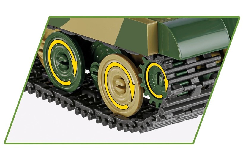 Cobi Klocki Panzerjager Tiger Ausf.B Jagdtiger (27339) 6