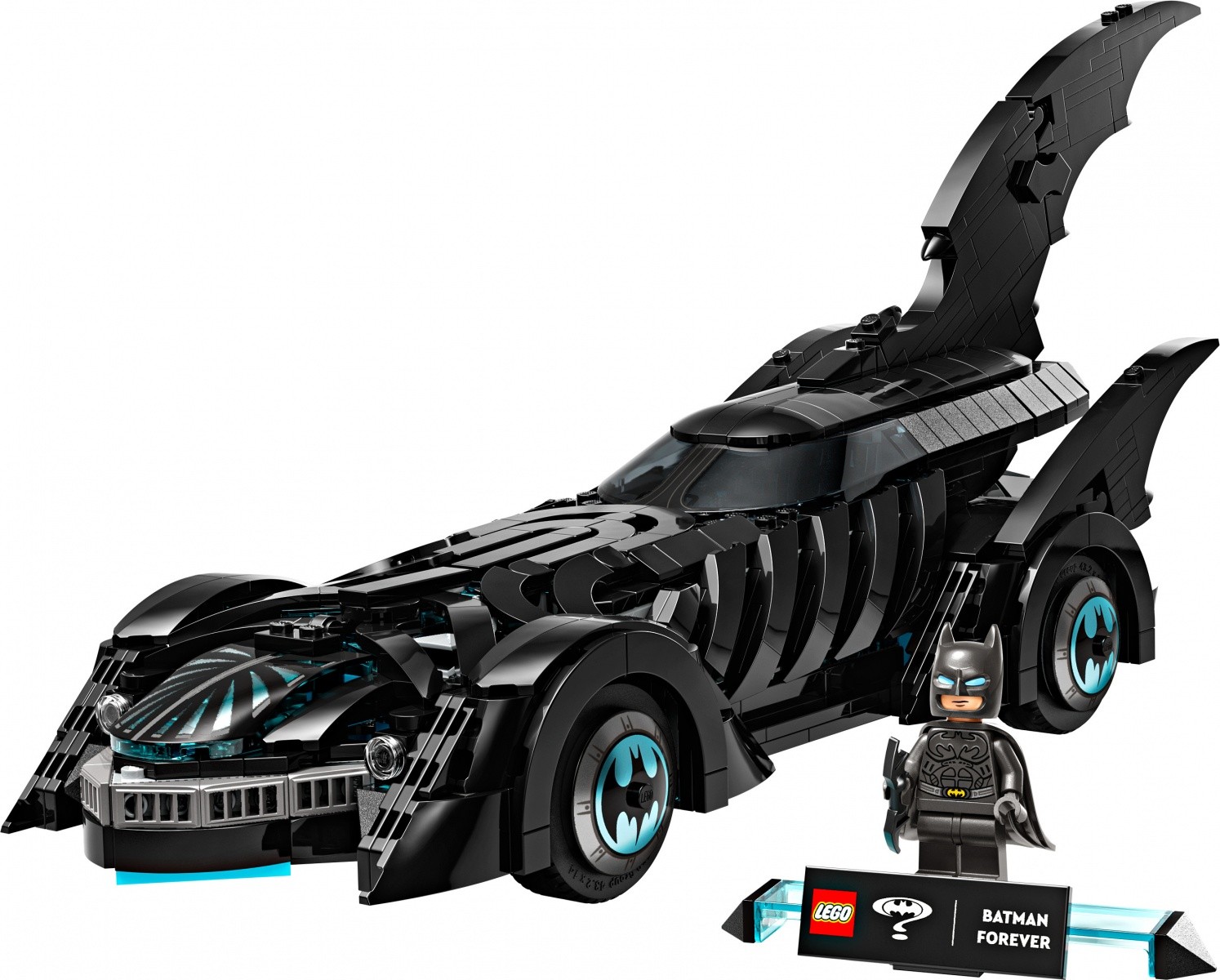 Gradbeni bloki Super Heroes 76304 Batman Forever Batmobile 4