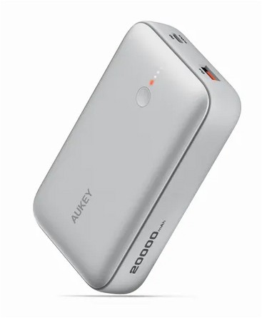Mini Powerbank Y57, 20000mAh, Bela, 22.5W PD 3.0 QC 3.0 6
