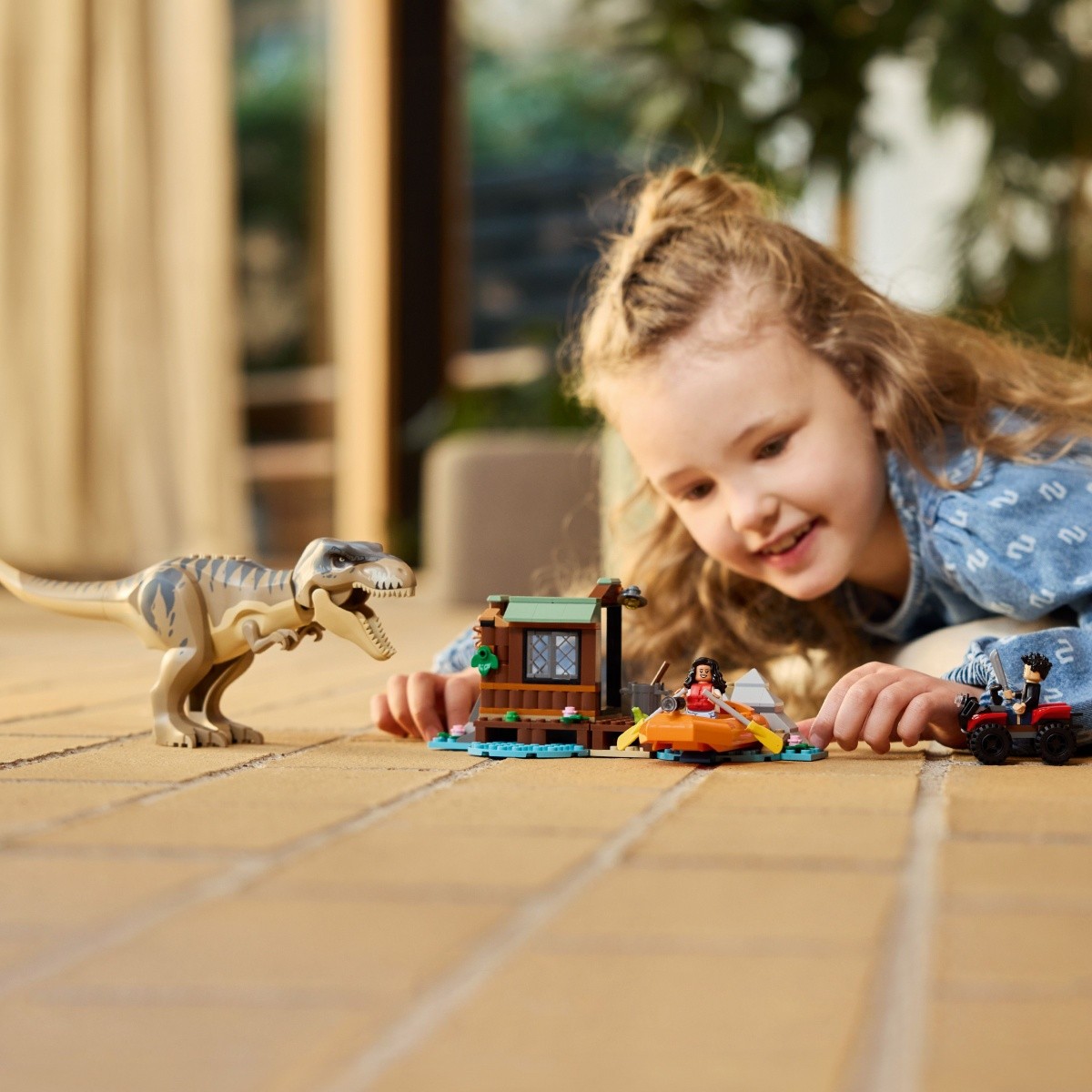 LEGO Jurassic World 76975: Ubežanje z reko pred T-Rexom 6