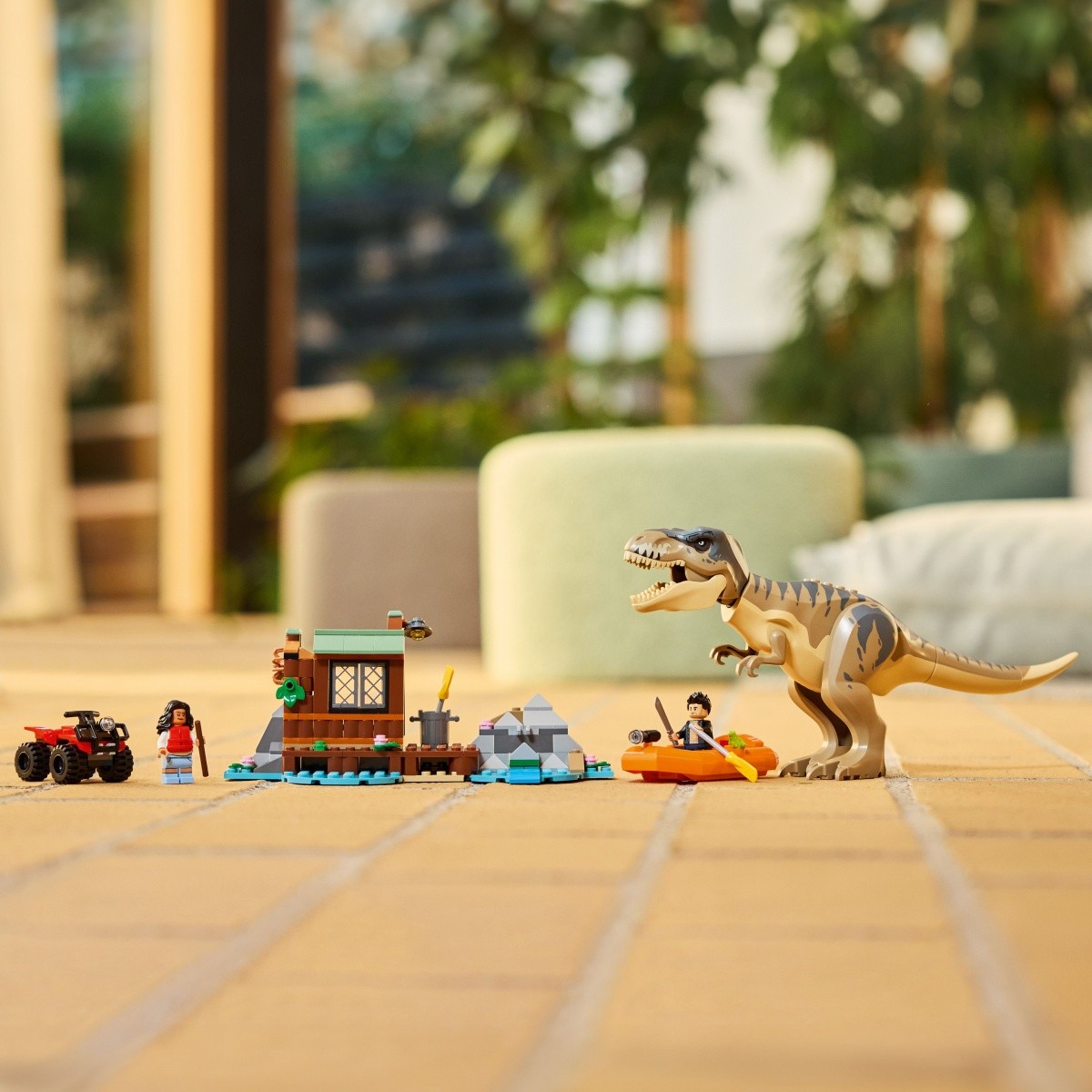 LEGO Jurassic World 76975: Ubežanje z reko pred T-Rexom 7