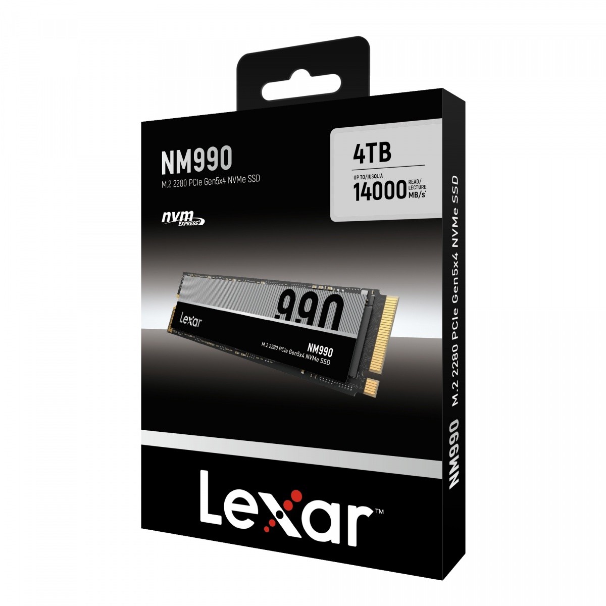 Lexar NM990 NVMe SSD disk 4TB Gen5 (14000/11000 MB/s) 2