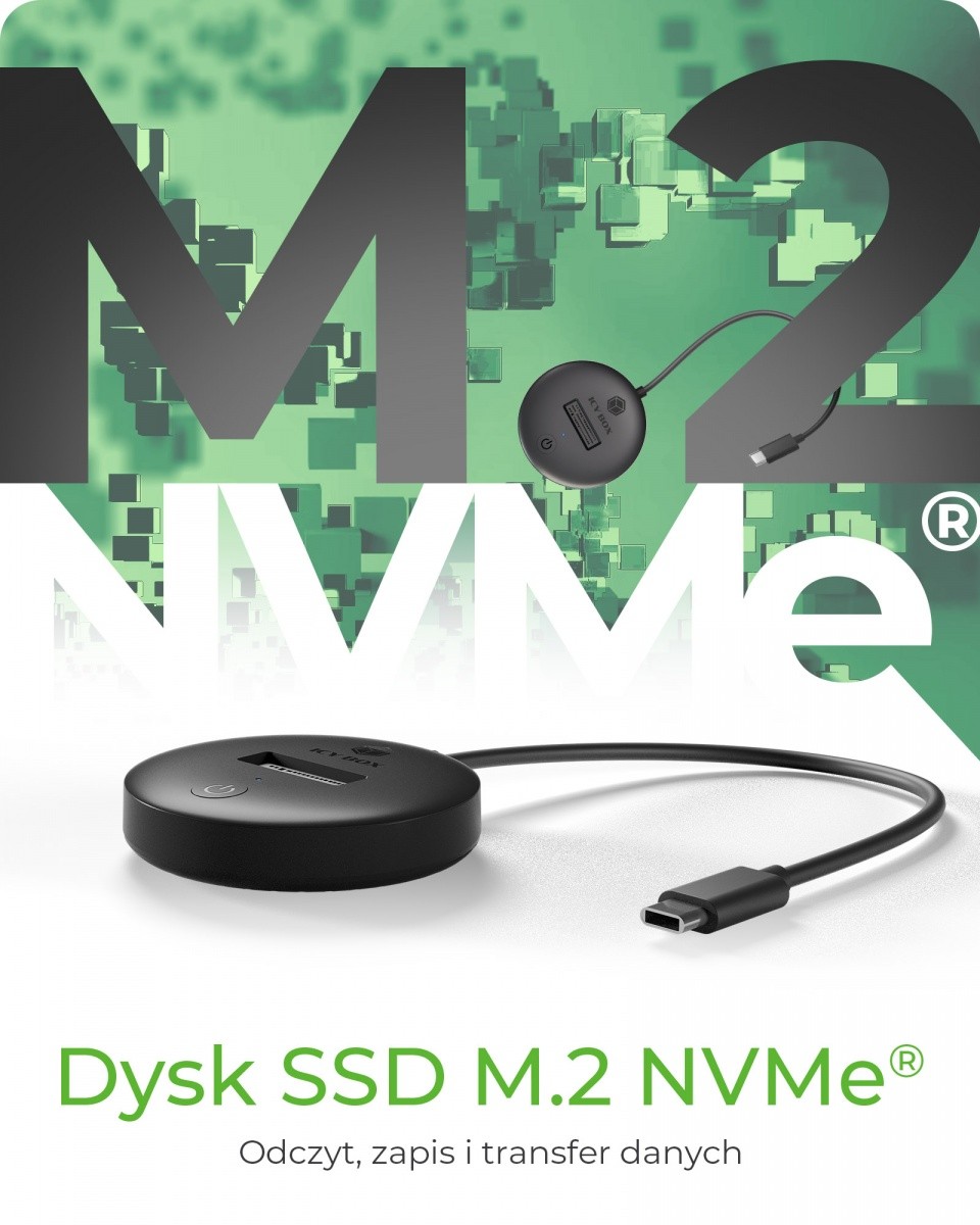 Postaja za NVMe+SATA SSD IB-1610MCD-C31 3