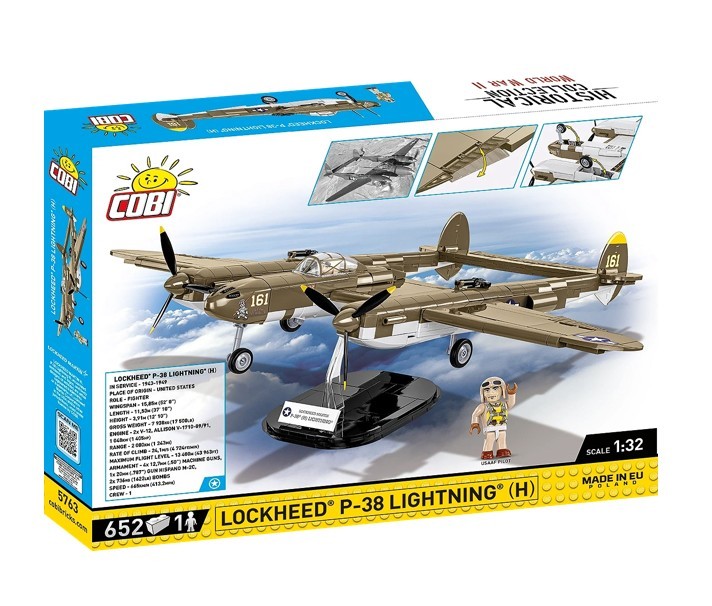 Gradbeni Kocki Lockheed P-38H Lightning 2