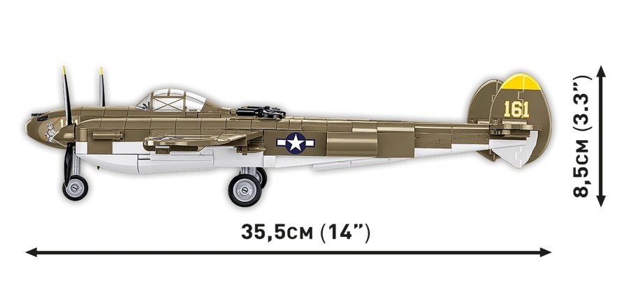 Gradbeni Kocki Lockheed P-38H Lightning 5