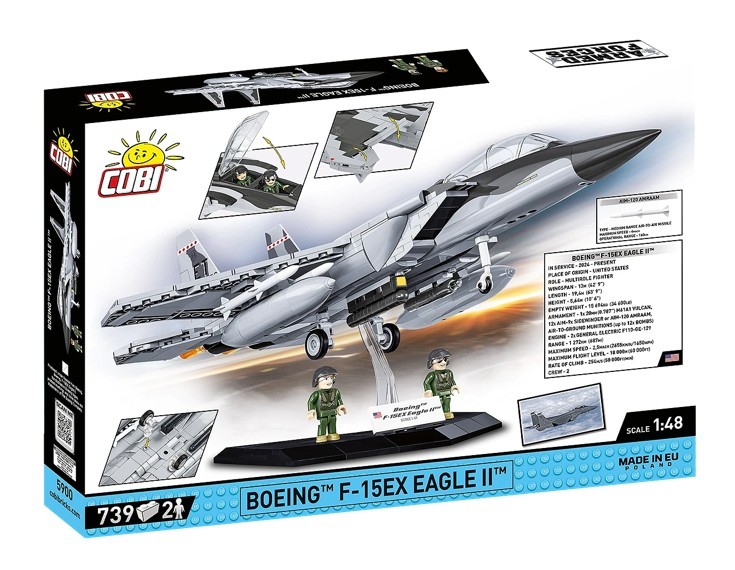 Gradbeni Kocki Boeing F-15 EX Eagle II 2