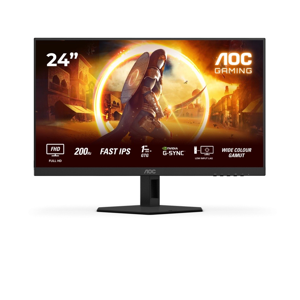 Monitor AOC 24G4HRE, 23.8" Fast IPS, 200Hz, FHD