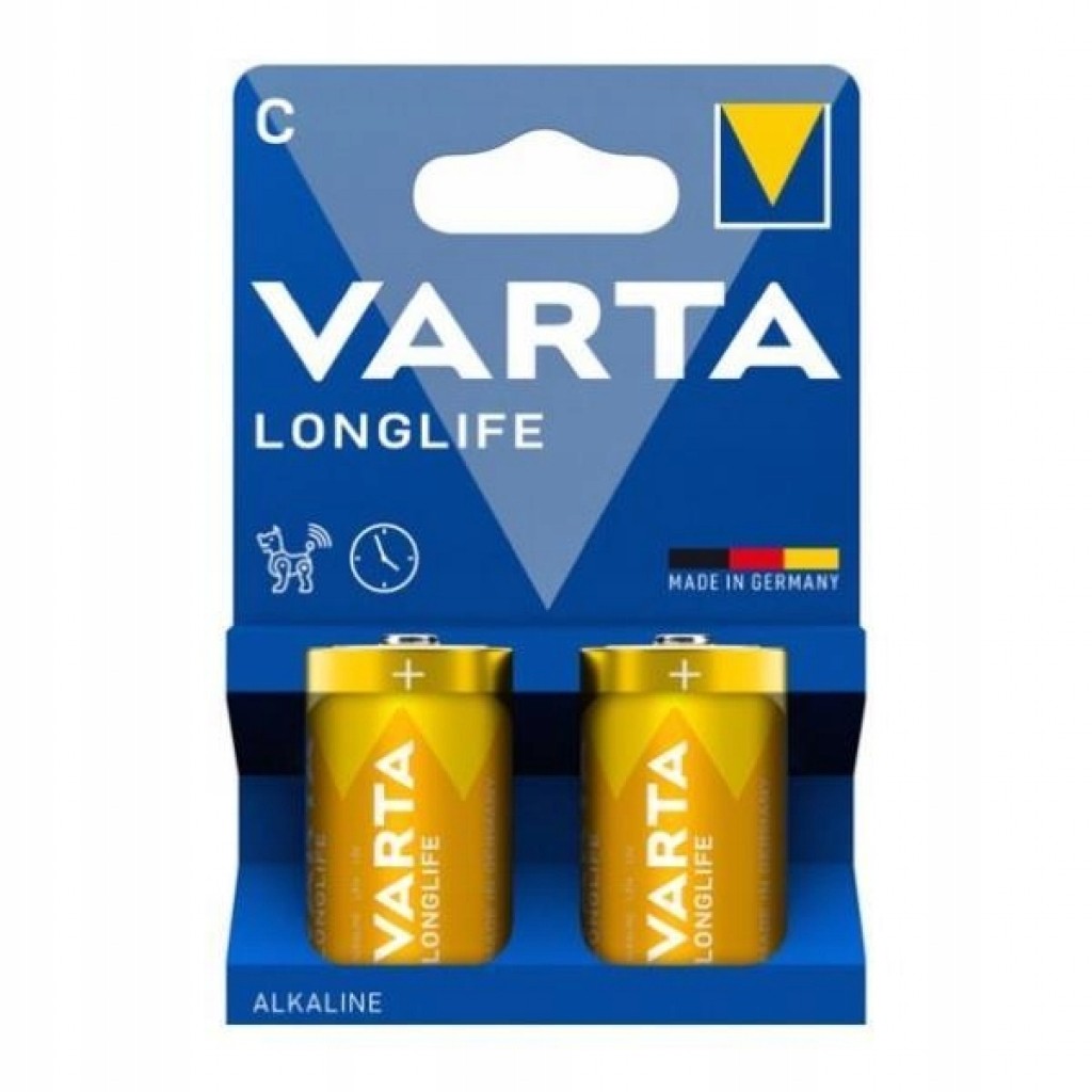 Alkalne Baterije R14 (Tip C) Longlife 2 kosa