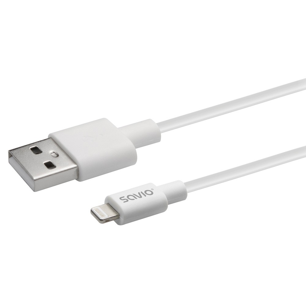 Kabel USB-A na Lightning CL-192, 1m, bela 2