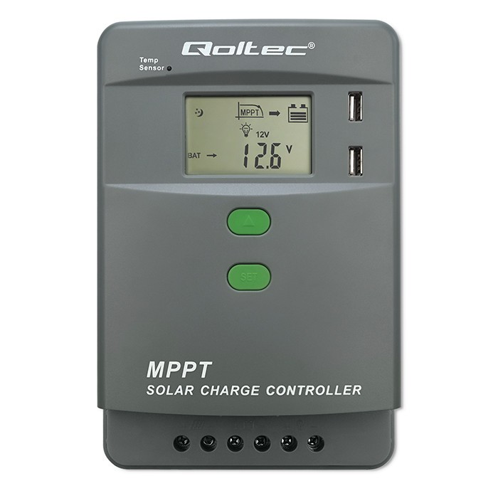 Solarni regulator polnjenja MPPT 30A z LED zaslonom in Bluetooth 8