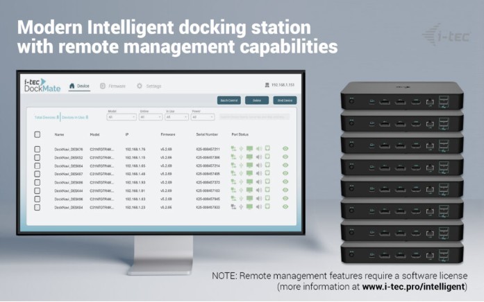 USB-C Docking Station z Intelligent Triple Display in Power Delivery 100W 8