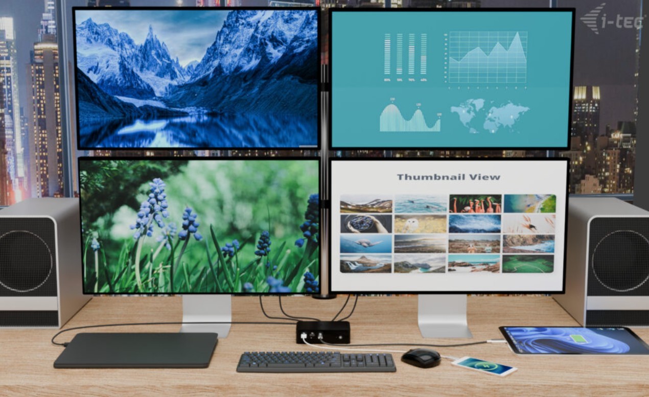 Thunderbolt dock 5x USB, 2.5Gb LAN, 140W PD 3