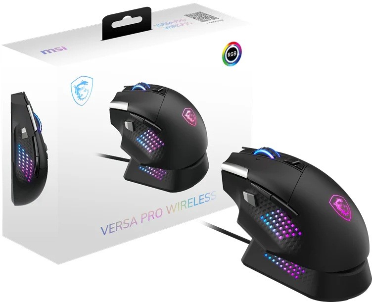 Brezžična miška Versa Pro W + Dock