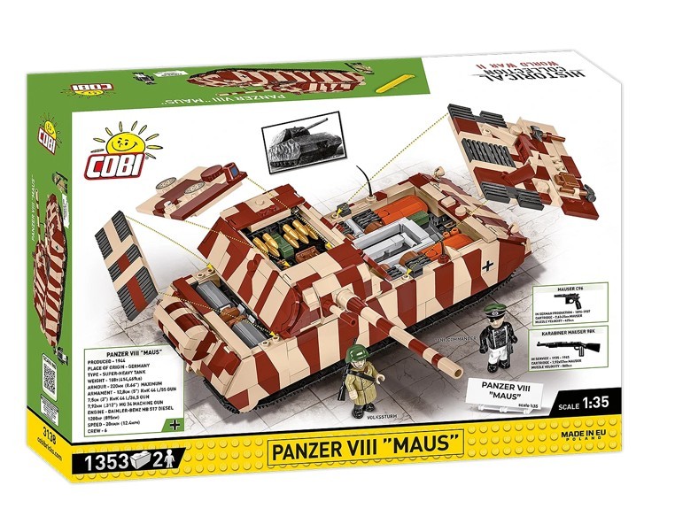 Gradbeni bloki Panzer VIII Maus 2