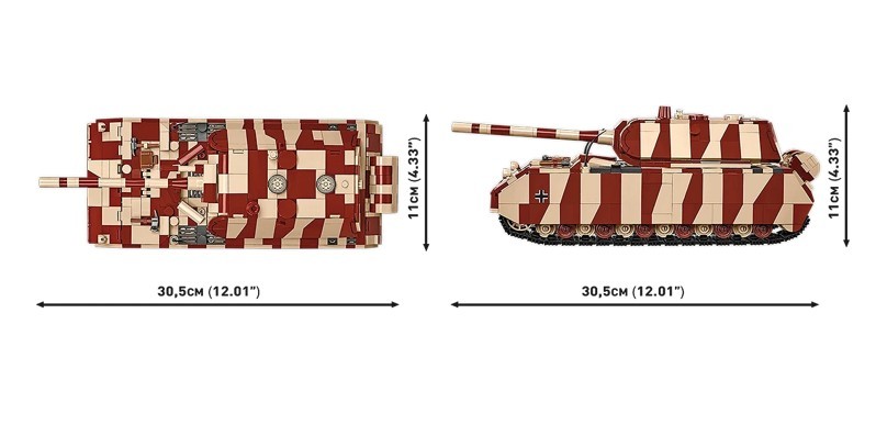 Gradbeni bloki Panzer VIII Maus 5