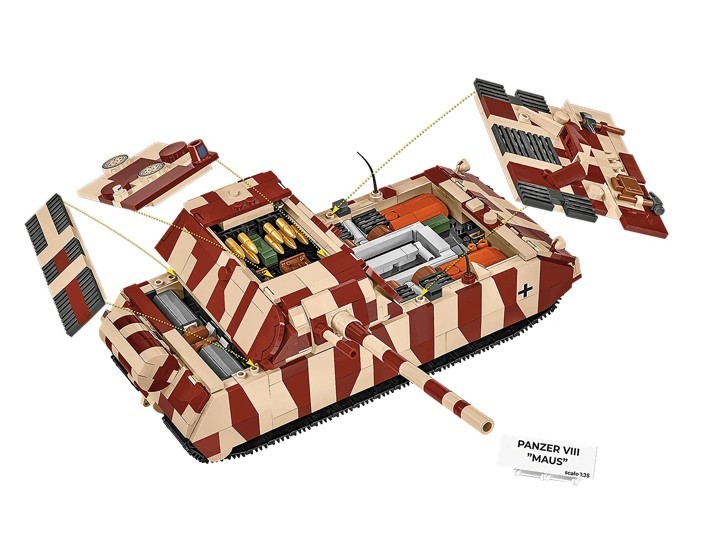Gradbeni bloki Panzer VIII Maus 7
