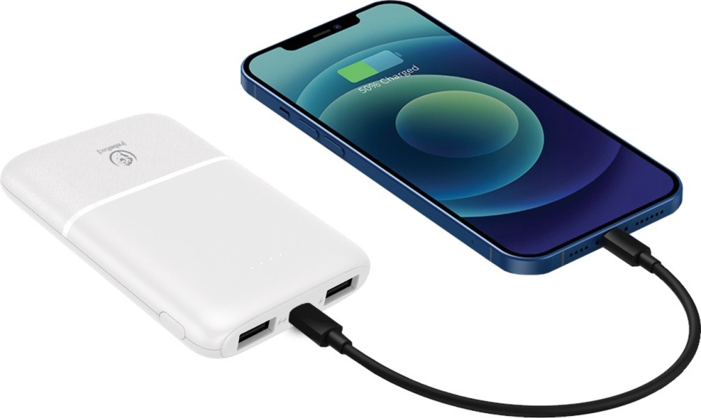 Powerbank P5, 5000mAh, 10W, za polnjenje 3 naprav 2