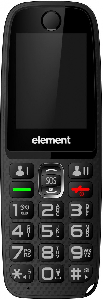 Mobilni telefon ELEMENT P032S, 2.4" zaslon, Dual SIM