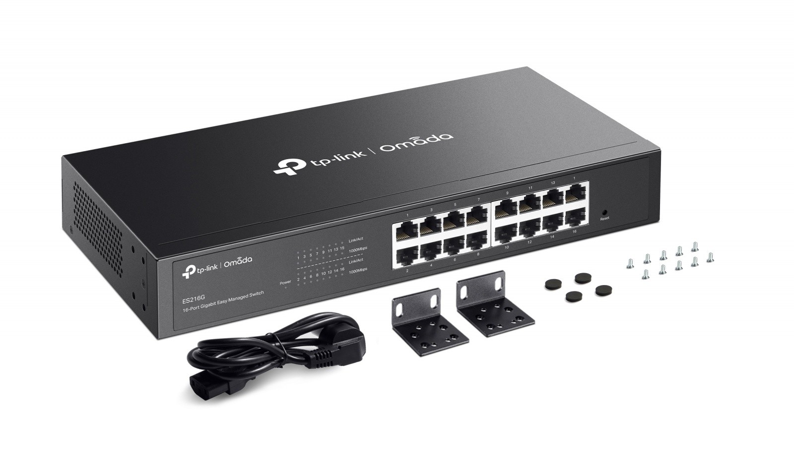 TP-LINK ES216G Upravljalni preklopnik, 16-portni Gigabit 6