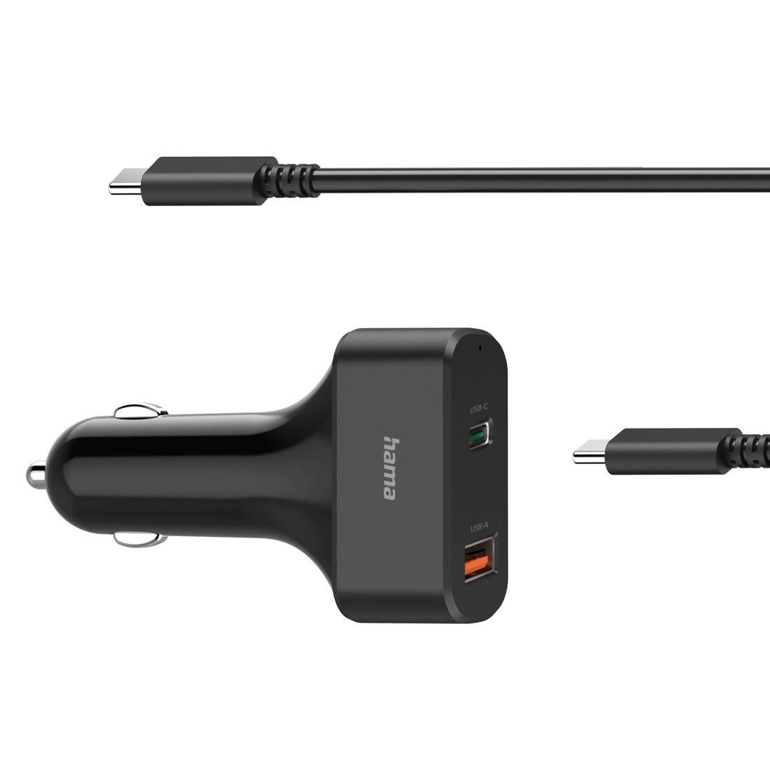 Hama USB-C avtomobilski polnilnik za prenosnik 65W 7
