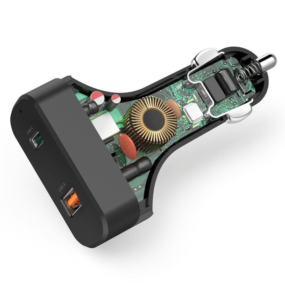 Hama USB-C avtomobilski polnilnik za prenosnik 65W 8
