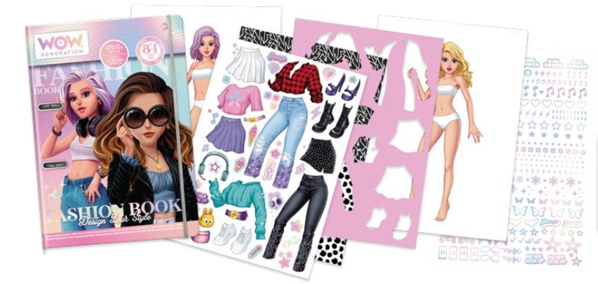 Kreativni set 'Fashion Book' - Ustvari svoj stil 2