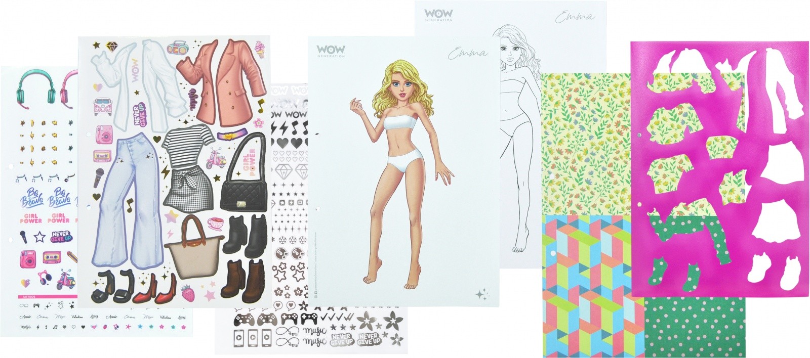 Kreativni set 'Fashion Book' - Ustvari svoj stil 3