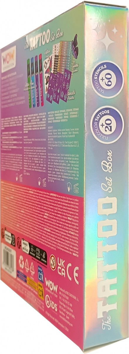 Kids Euroswan Kreativni set za tetoviranje 4