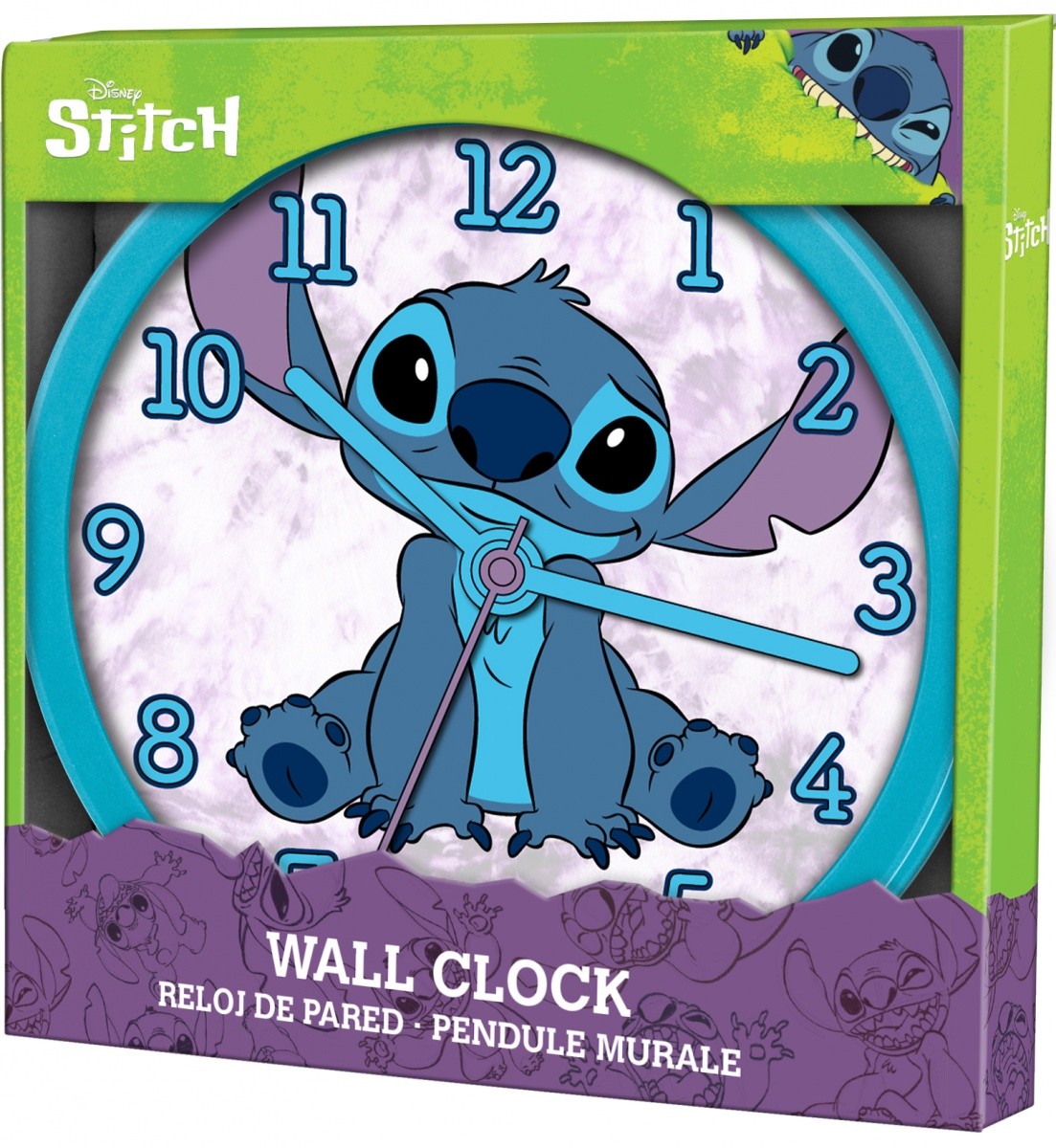 Stenska ura Stitch, 25 cm
