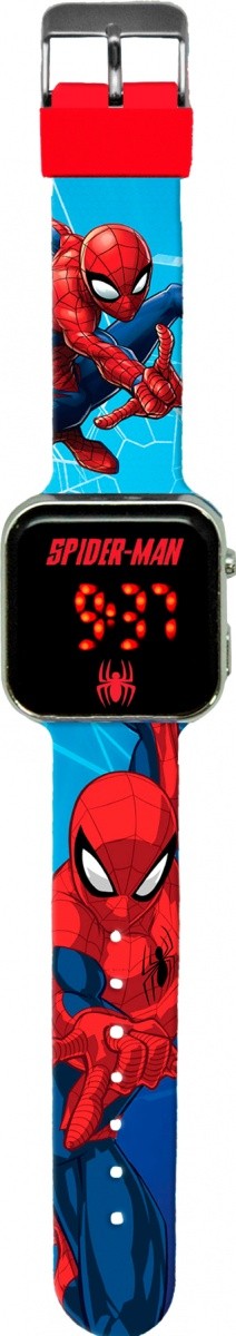 LED ura s koledarjem Spiderman
