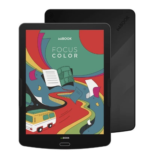 InkBOOK Focus Color E-bralnik - črn