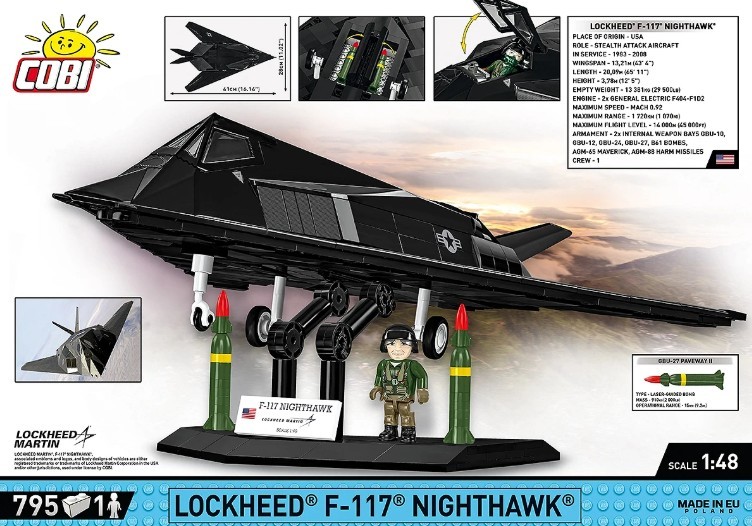Gradbeni bloki Lockheed F-117 Nighthawk (795 kosov) 7