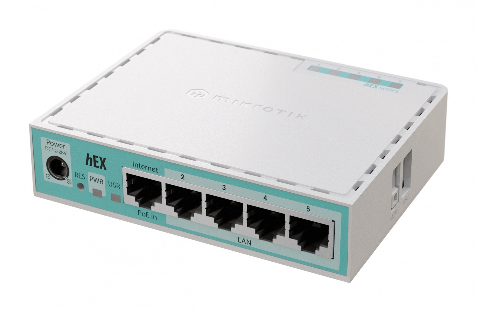 Usmerjevalnik hEX 5xGE USB PoE IN E50UG 2