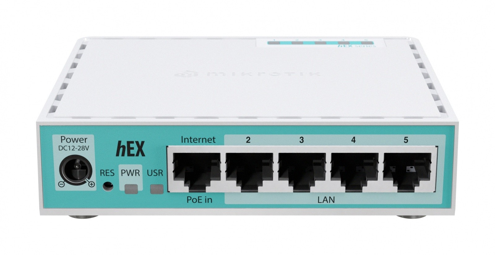 Usmerjevalnik hEX 5xGE USB PoE IN E50UG
