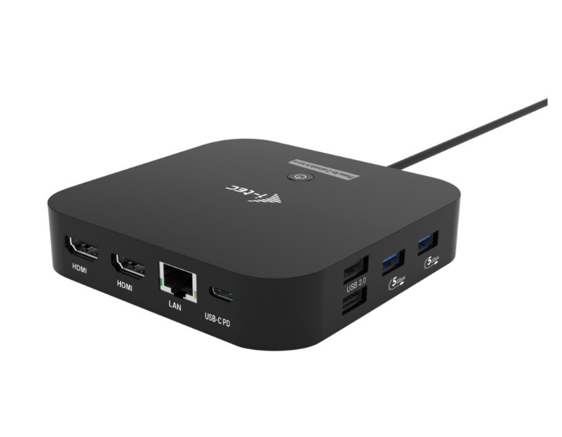 USB-C Docking Station Dual HDMI, Power Delivery 100W