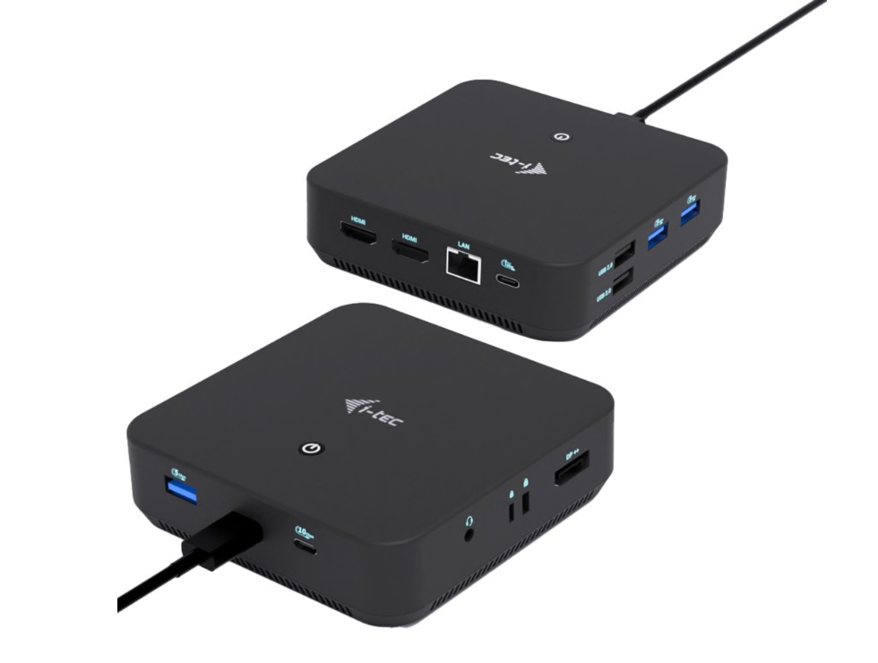 USB-C Docking Station DP Dual HDMI, 100W Power Delivery