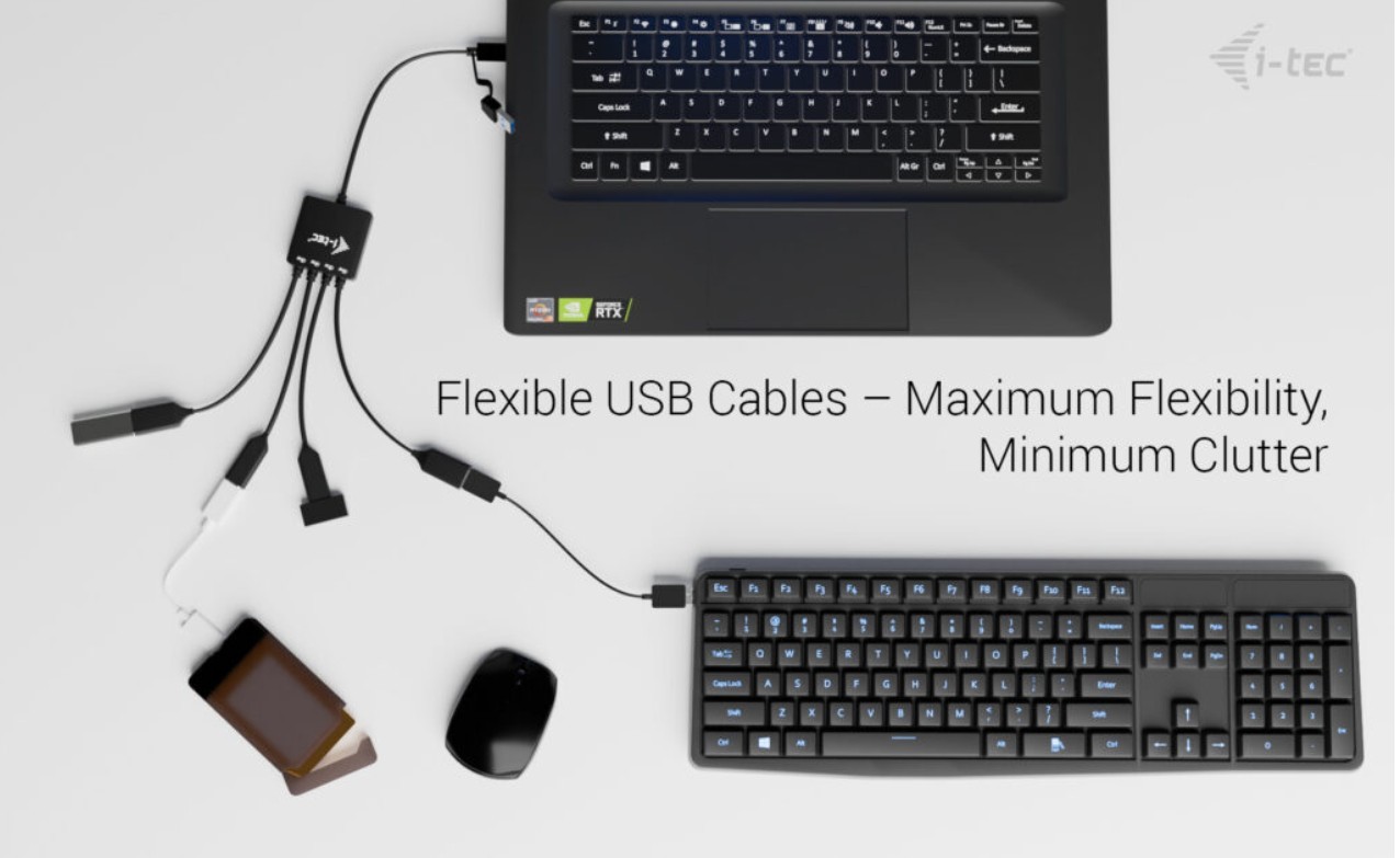 4-portni USB-C/USB-A HUB (2x USB-C, 2x USB-A) 4