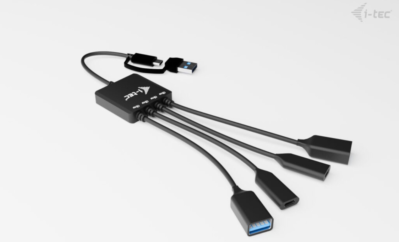 4-portni USB-C/USB-A HUB (2x USB-C, 2x USB-A) 8