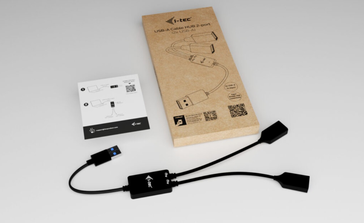 2-portni USB-A HUB 2