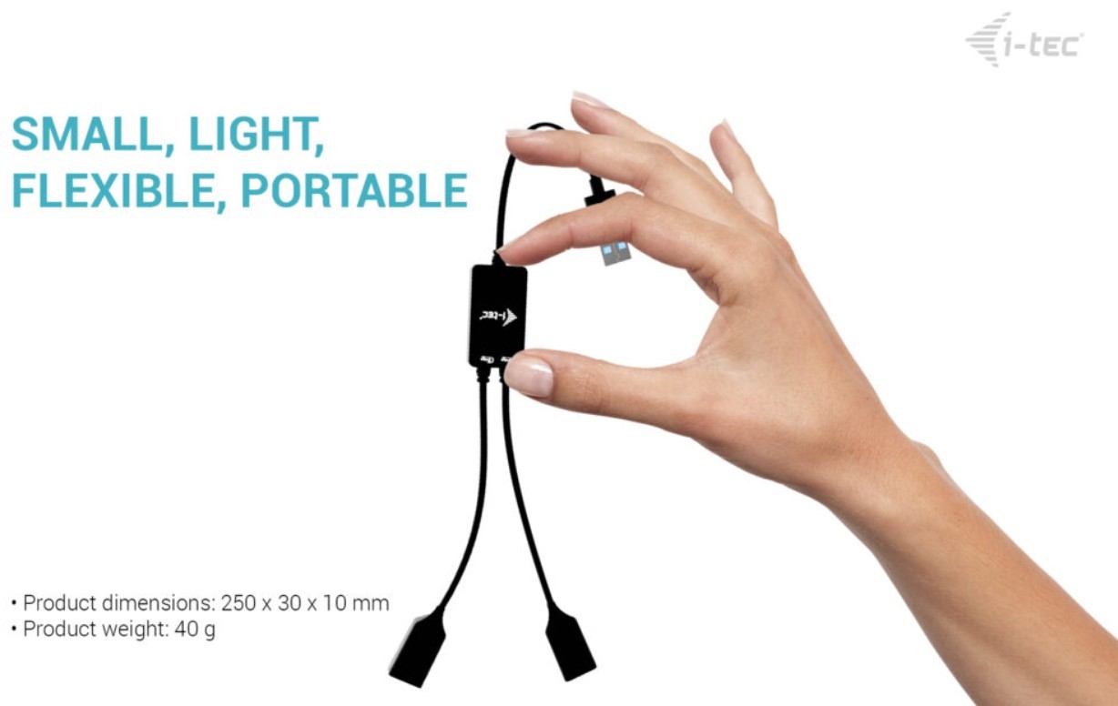 2-portni USB-A HUB 3
