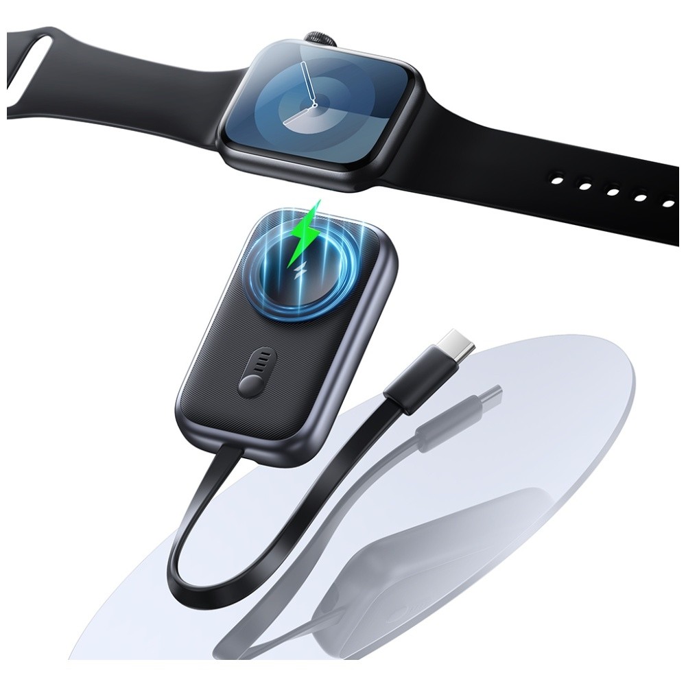 Powerbank za Apple Watch 1200mAh, polnilec 2v1 5