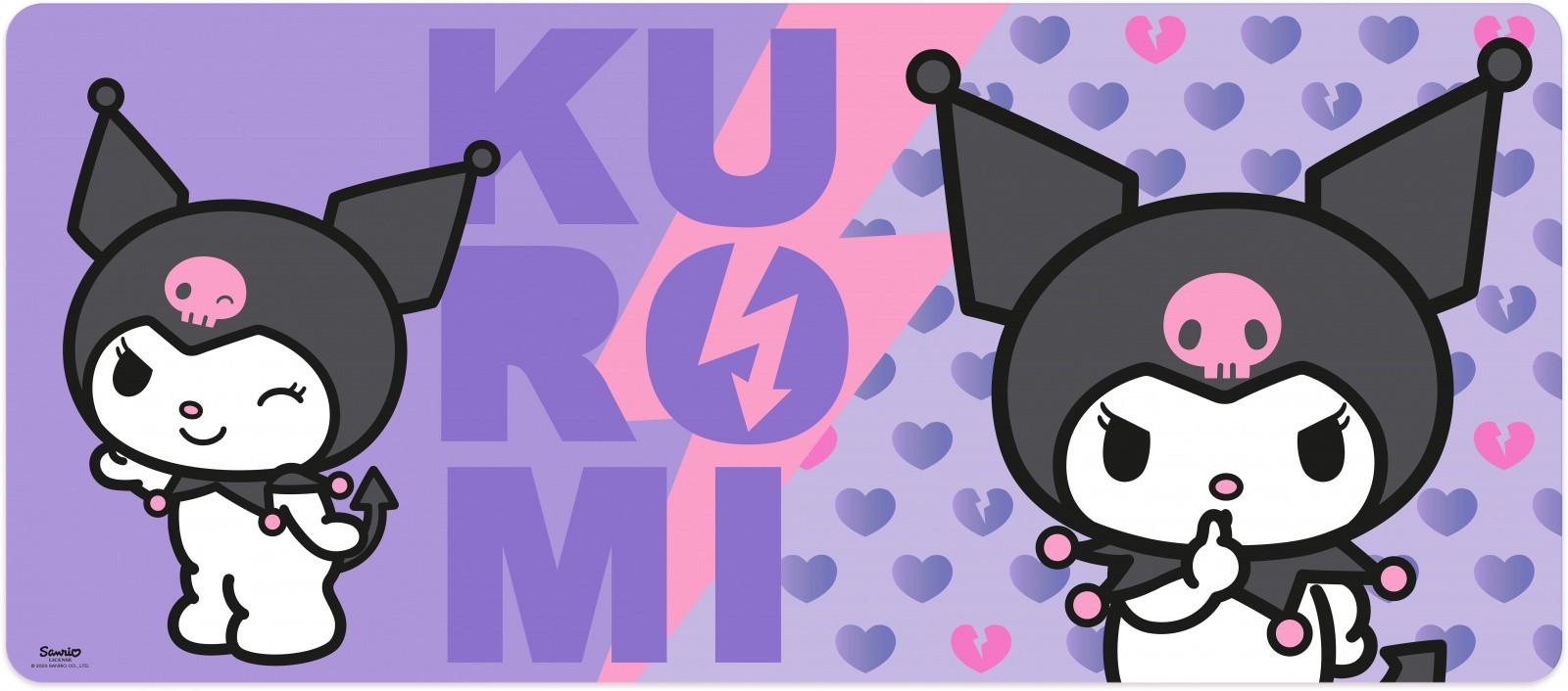 Podloga za miško 80x35cm Kuromi Hello Kitty 2