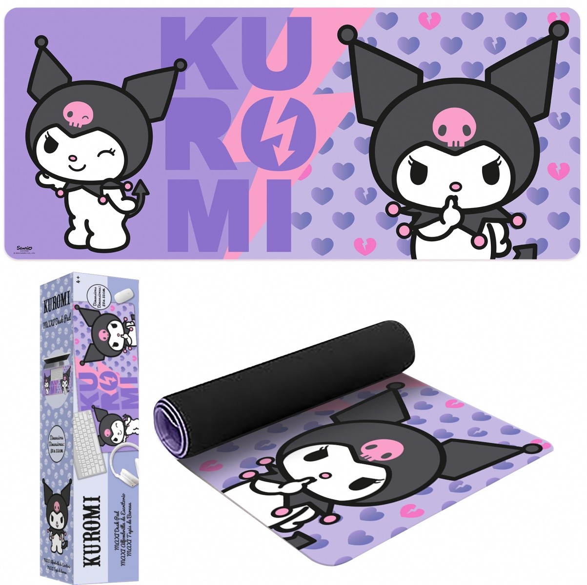 Podloga za miško 80x35cm Kuromi Hello Kitty